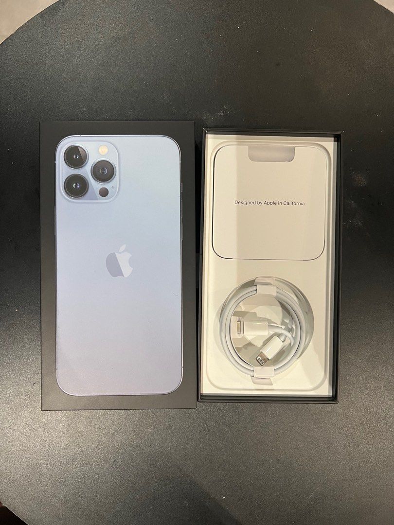 iphone 13 pro max sierra blue 512gb