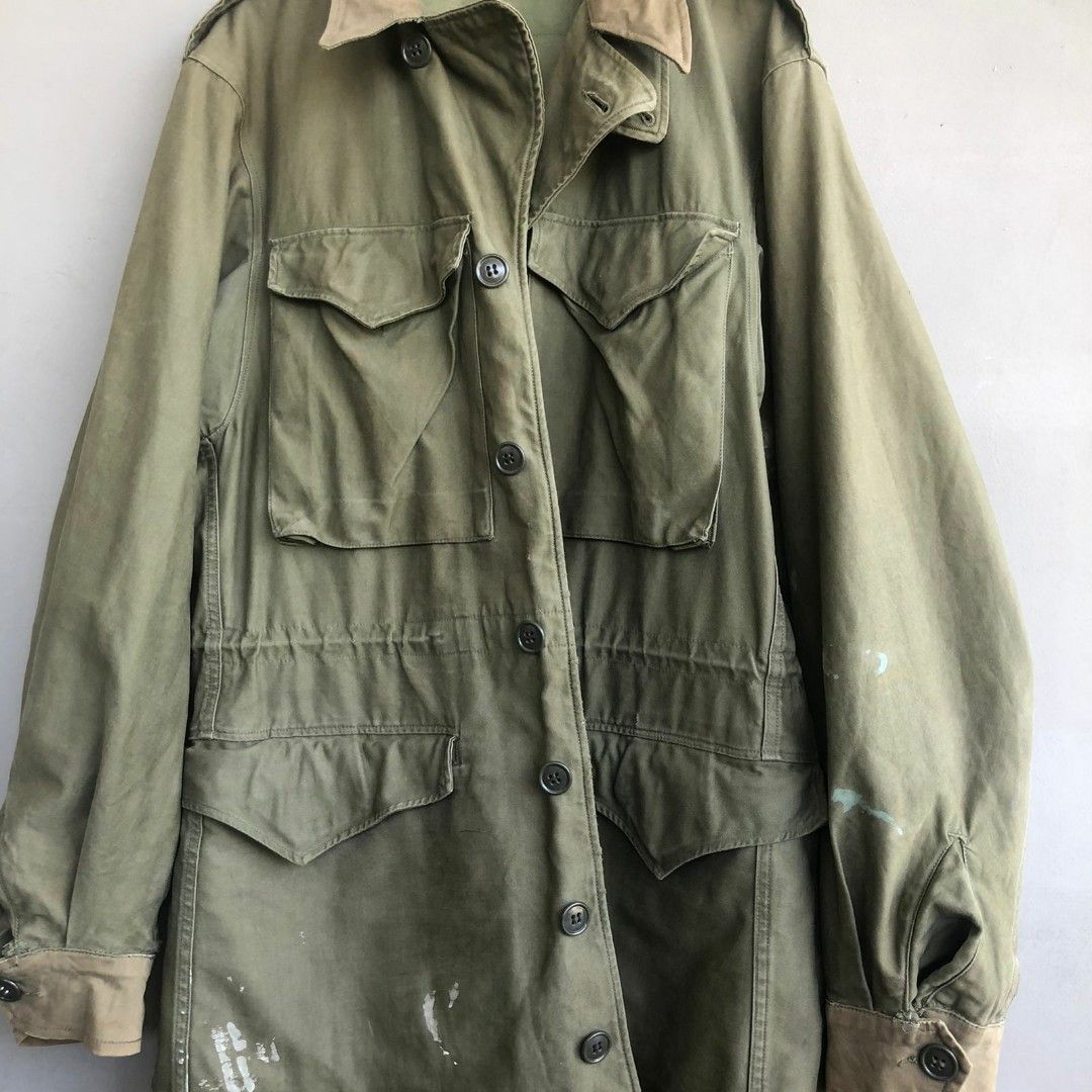 Vintage Utility Jacket Jaket M43 Field Jacket Us Army Vintage Not