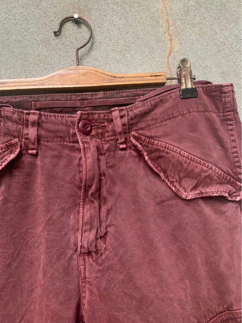 japanese brand rna slang cargo pant, Men's Fashion, Bottoms, Trousers