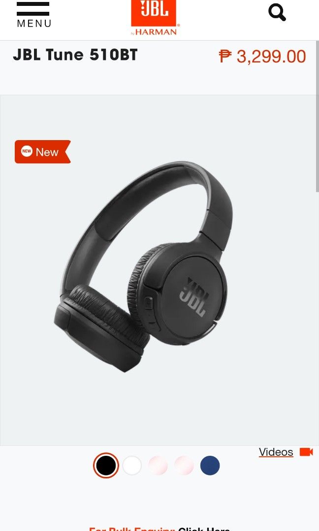 jbl 510bt headphones, Audio, Headphones & Headsets on Carousell