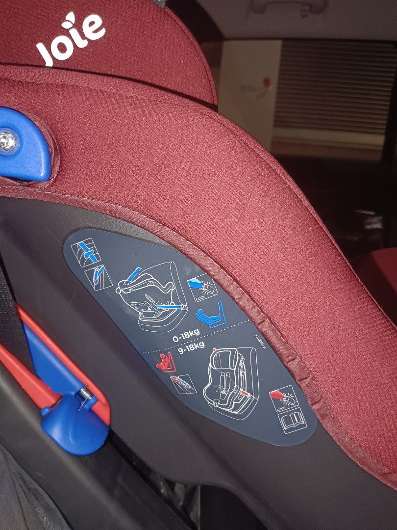 Joie Steadi carseat 0 to 18KG, Babies & Kids, Going Out, Car Seats on