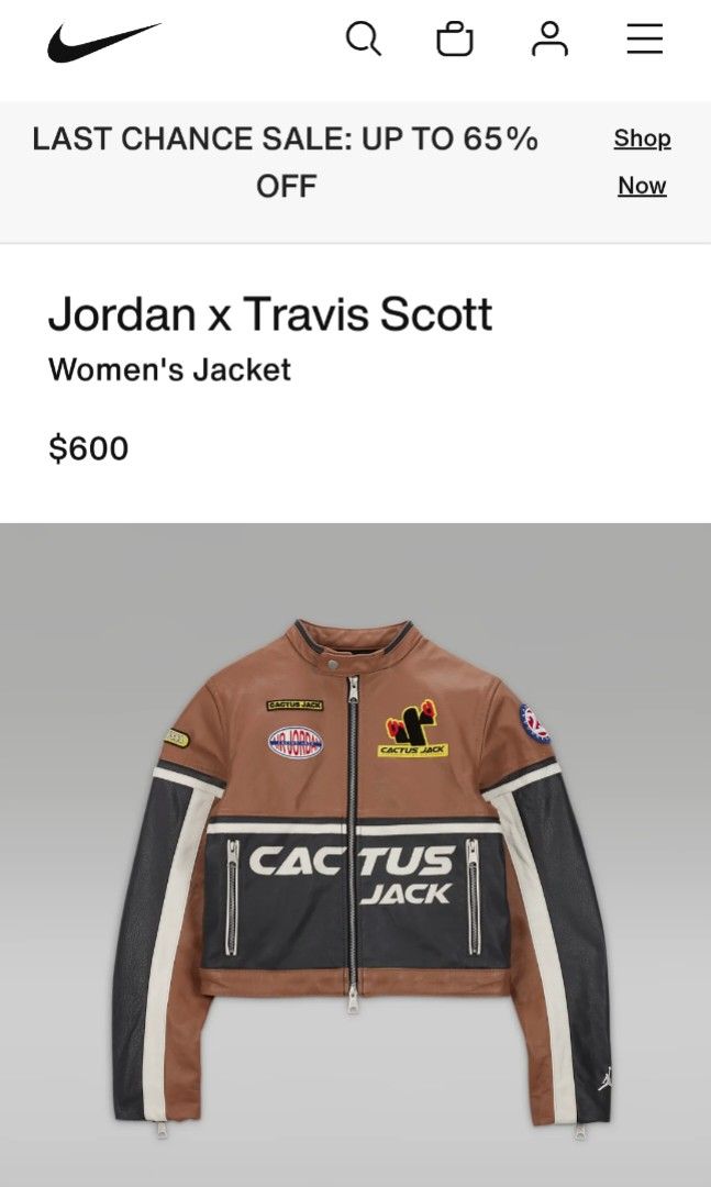 Jordan Brand Jordan Brand x Travis Scott Jacket Archaeo Brown/Smoke Grey