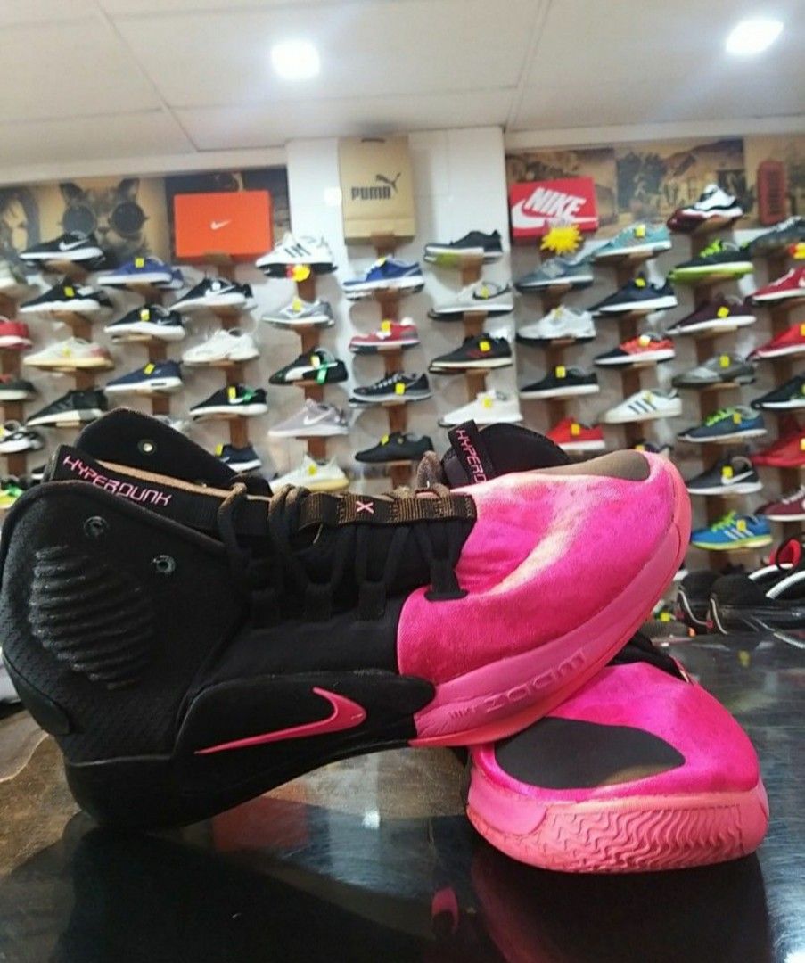 Kasut Nike Hyperdunk x Kay Yow pink black Luxury Sneakers