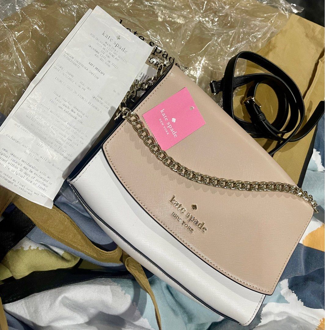 Kate Spade Carson Convertible Crossbody Bag Bouquet, Women's Fashion, Bags  & Wallets, Cross-body Bags on Carousell