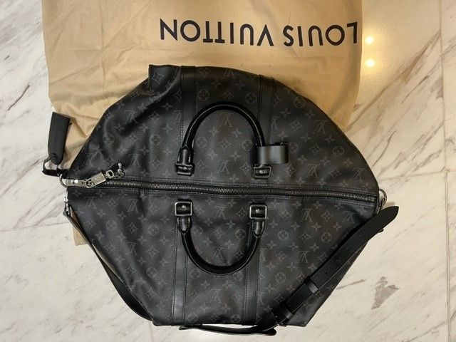 Keepall Bandouli re 55 Monogram Eclipse