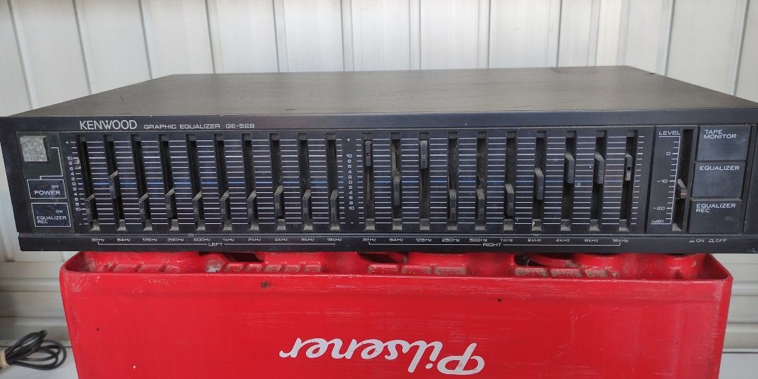 Kenwood graphic equalizer GE52B, Elektronik, Audio di Carousell