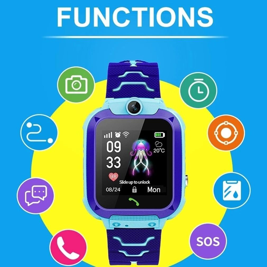 Kids Smart Watch 2G Video Call Smart Watch with GPS Tracker Watch