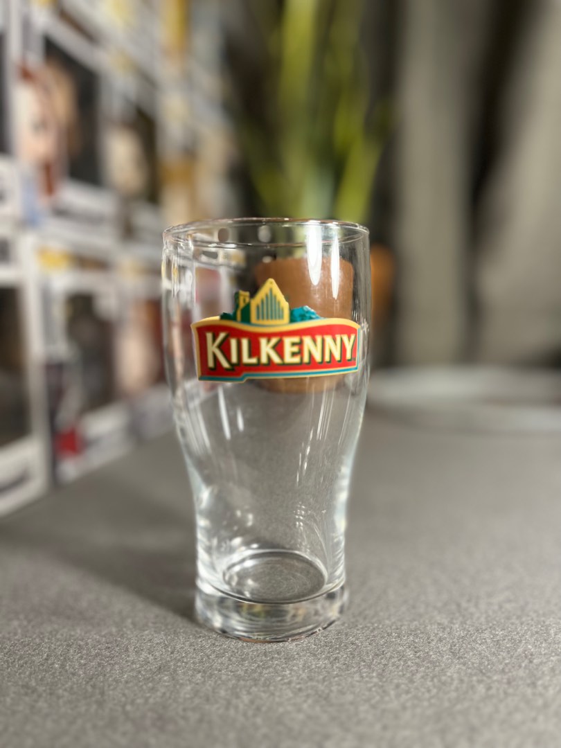 Kilkenny Beer Glass Vintage, Hobbies & Toys, Memorabilia & Collectibles