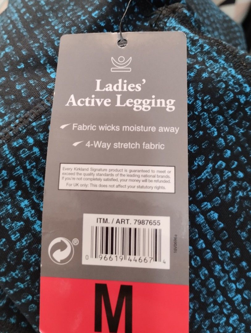 Kirkland Signature Ladies Active Leggings 