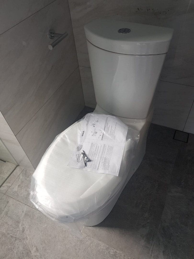 Kohler toilet bowl 700mm deep, brand new., Furniture & Home Living