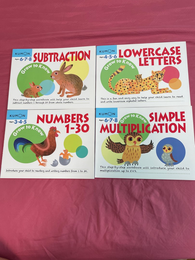 Kumon books, Hobbies & Toys, Books & Magazines, Children's Books on