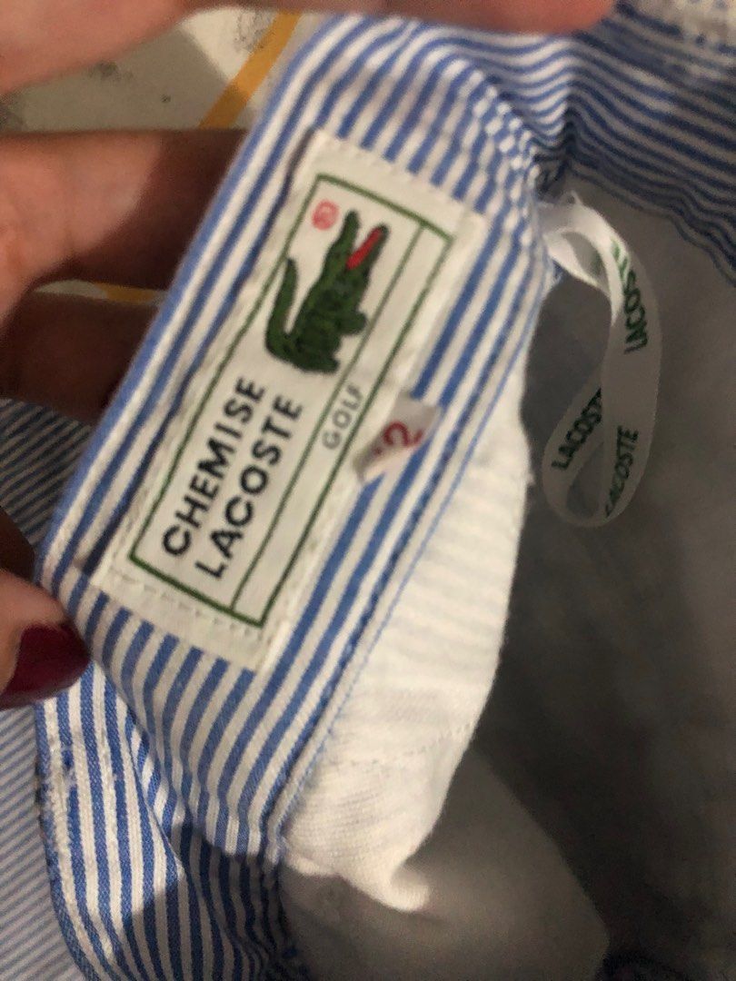 Lacoste Golf Old Money Style Shorts (Category: Shorts) located in Iloilo. Submitted by jaxdeclutters (Listing ID 1258022533, Image 3). Description: 🌺Can fit 24-26 waist line 🌺MOP: Gcash 🌺 Delivery through J&T.