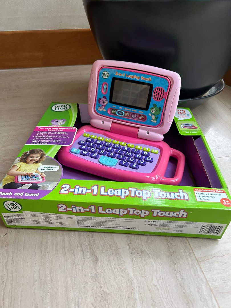 Leaptop touch pink sales