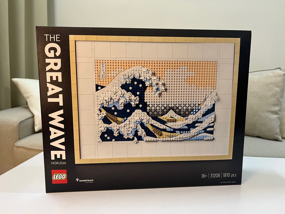 LEGO 31208 The Great Wave Hokusai, Hobbies & Toys, Toys & Games on Carousell