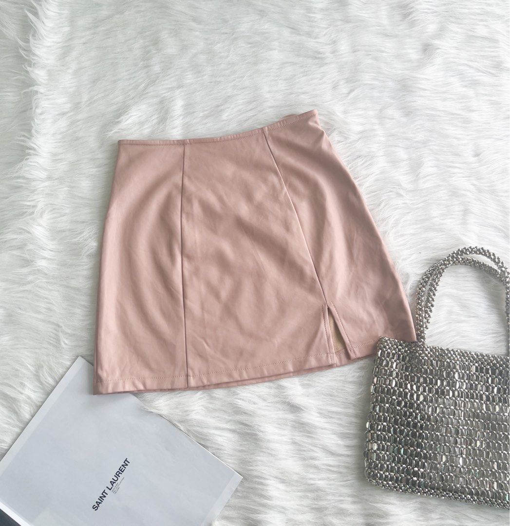 Lena suede mini skirt 2025