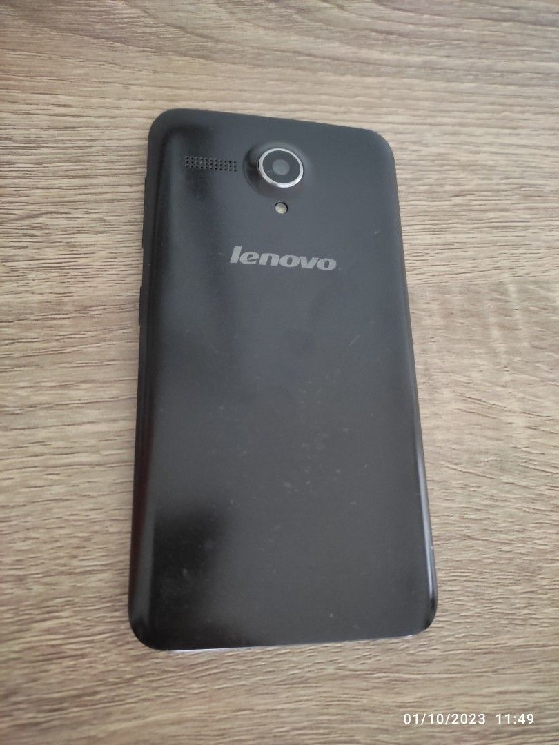 Lenovo for Parts Out (Category: Android Others) located in Quezon City. Submitted by mariatqc (Listing ID 1257888041, Image 2). Description: Lenovo phone for parts out Doesn't turn on and doesn't charge. Not sure if it is a battery problem. Light scratches only. LCD and case are intact. Not used it for a long time..
