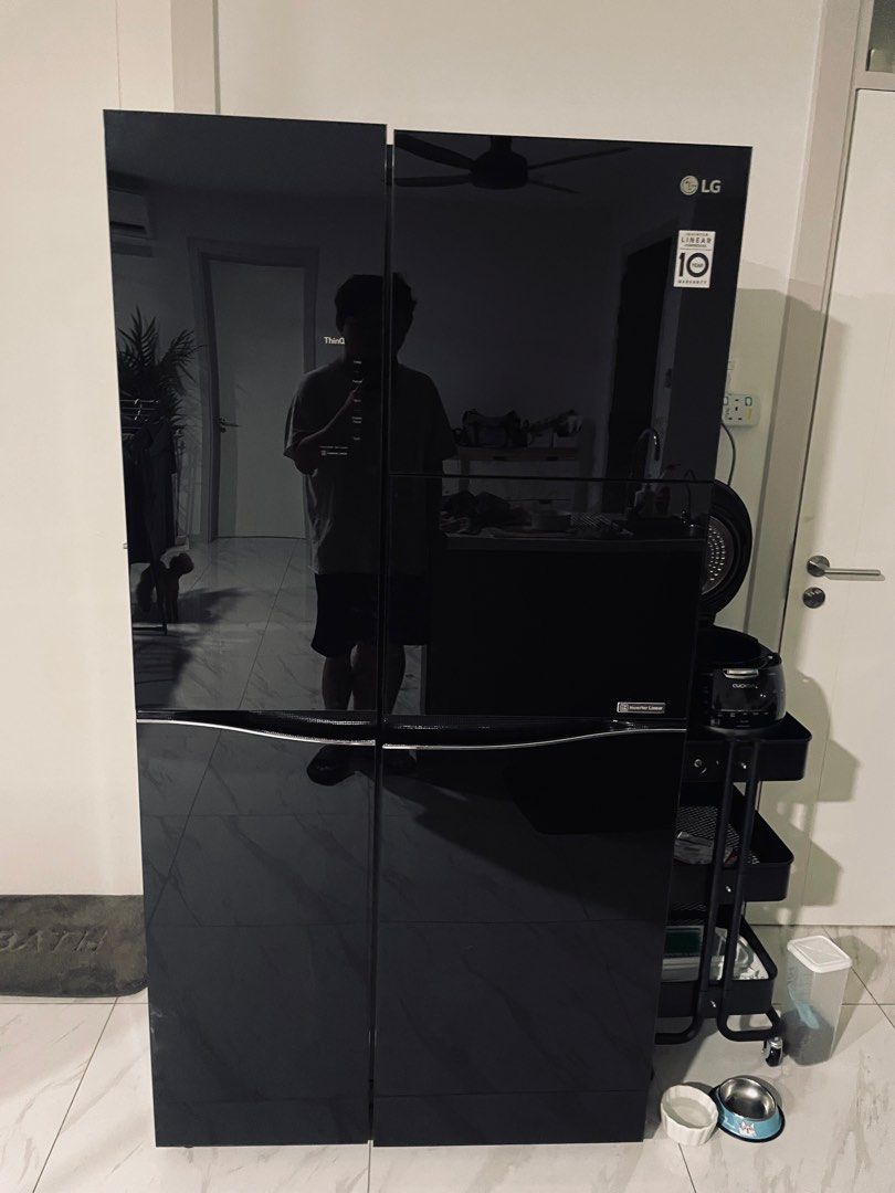 LG ThinQ fridge, TV & Home Appliances, Kitchen Appliances ...