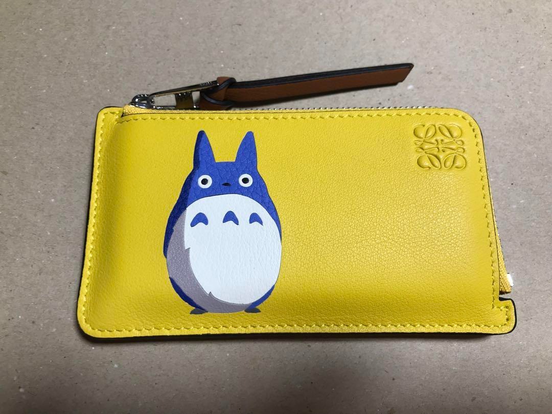 Loewe Ghibli Collaboration Totoro Fragment Case Coin Card Case Luxury