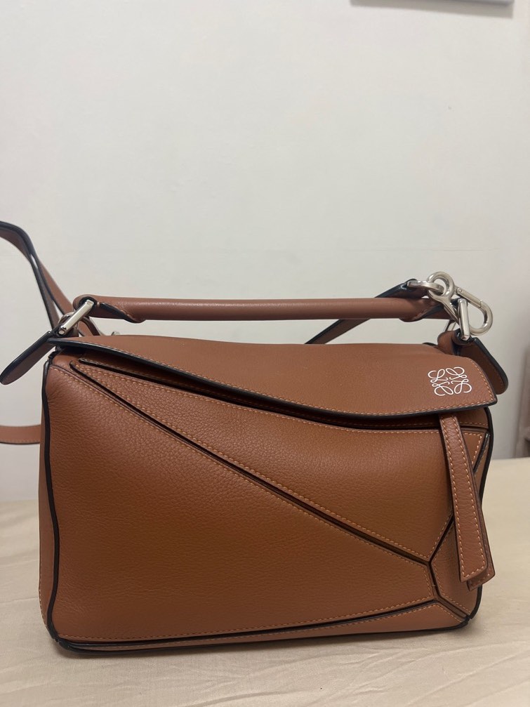 Loewe puzzle bag tan on sale
