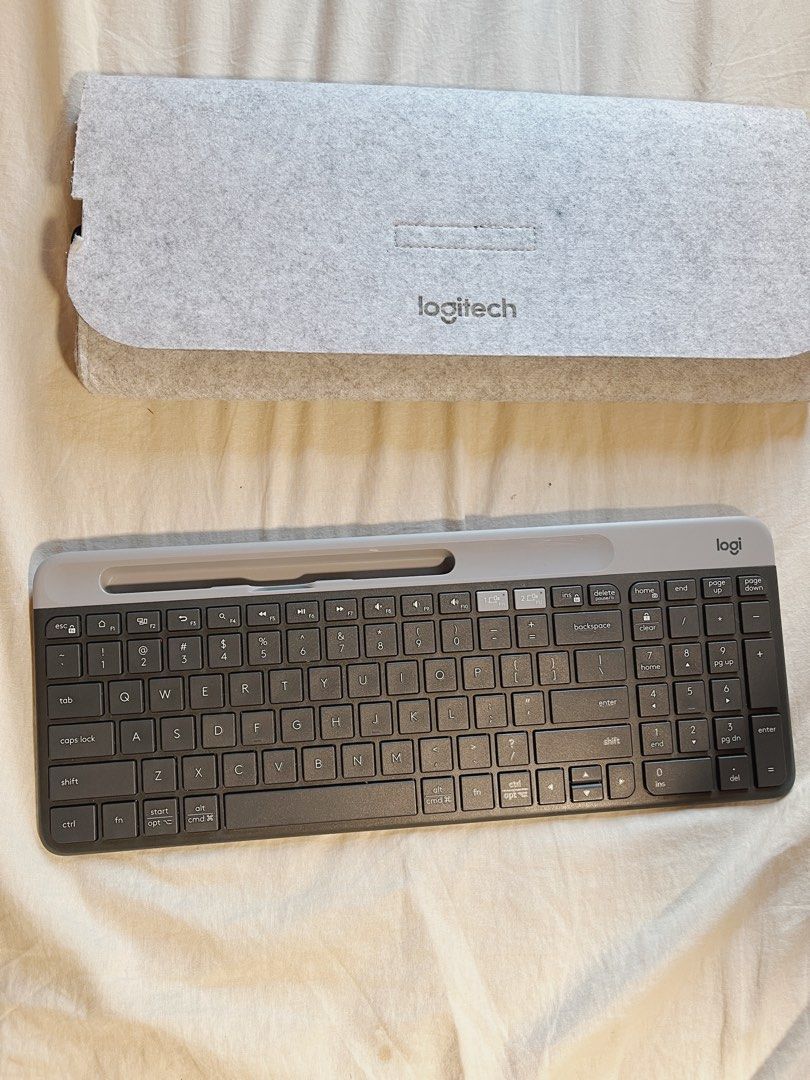 Logi Keyboard k580 logitech, 電腦＆科技, 電腦周邊及配件, 電腦鍵盤及相關產品 - Carousell