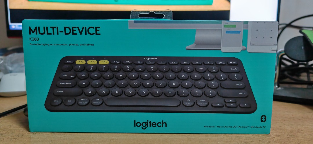 Logitech K380 Multi-Device Wireless Keyboard, Computers & Tech, Parts ...