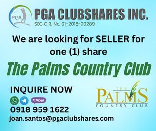 Looking for seller of The Palms Country Club