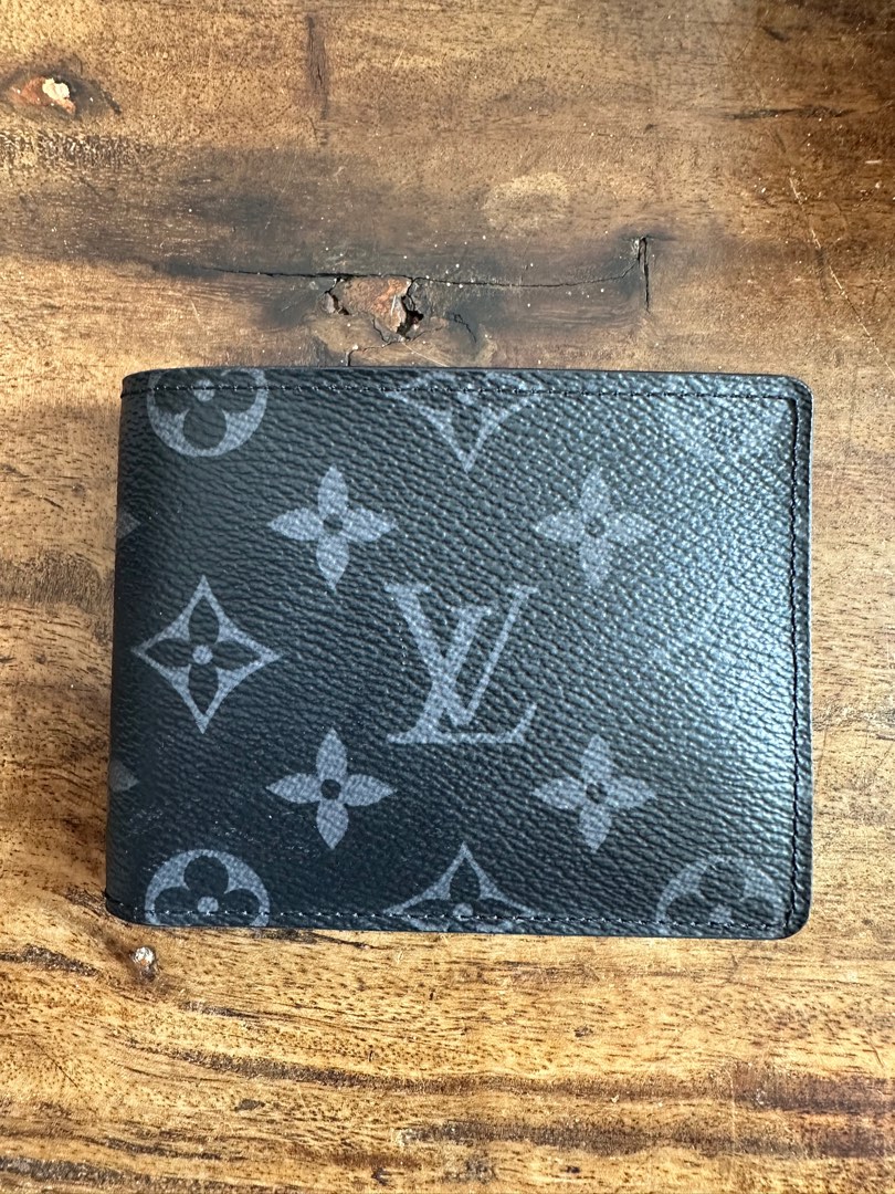 Louis Vuitton x Yayoi Kusama Multiple Wallet Monogram Eclipse Black/Silver