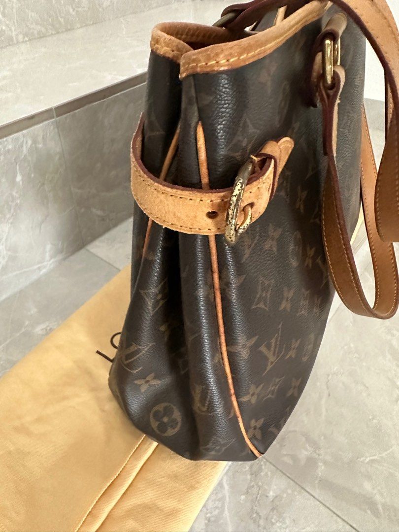 Pre-Owned Louis Vuitton Batignolles Vertical-MO Brown Shoulder Bag 