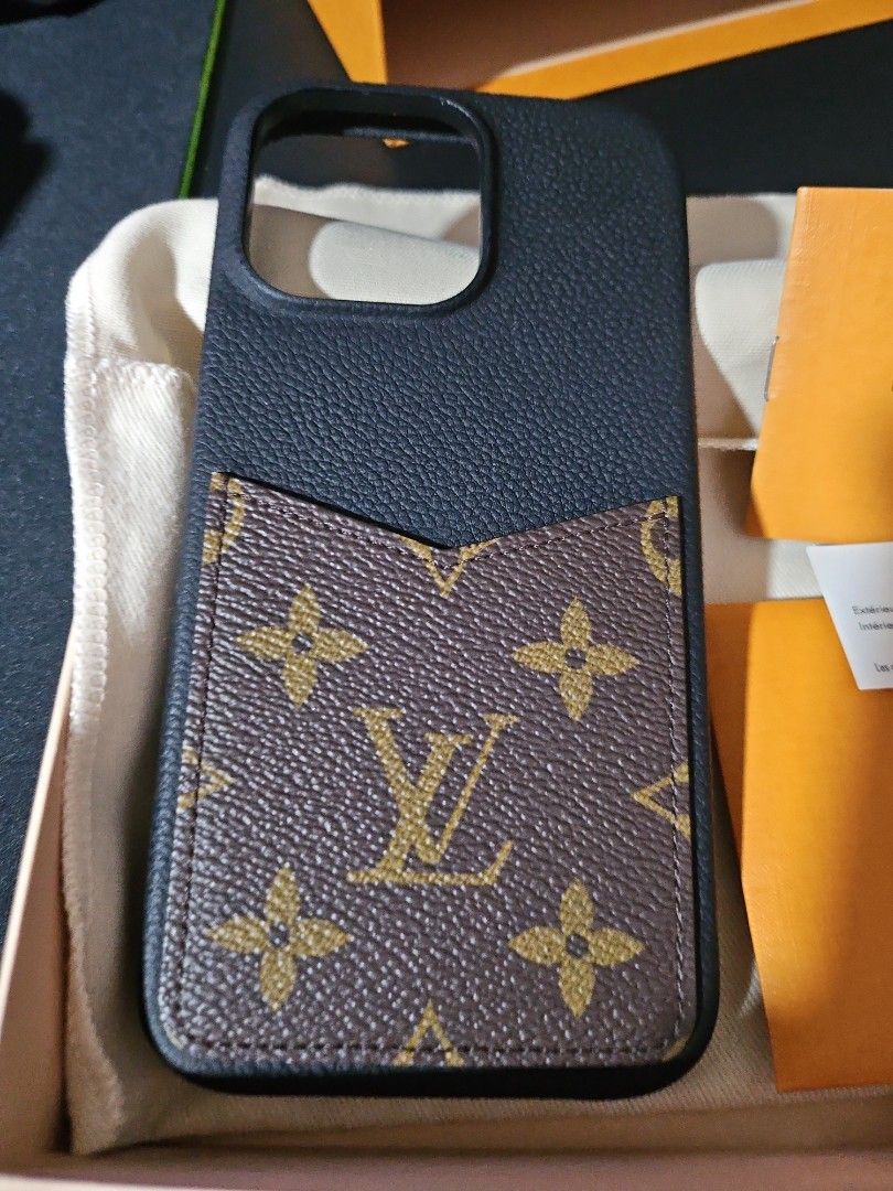 Louis Vuitton Bumper Pallas Iphone 14 Pro Max Case, Luxury