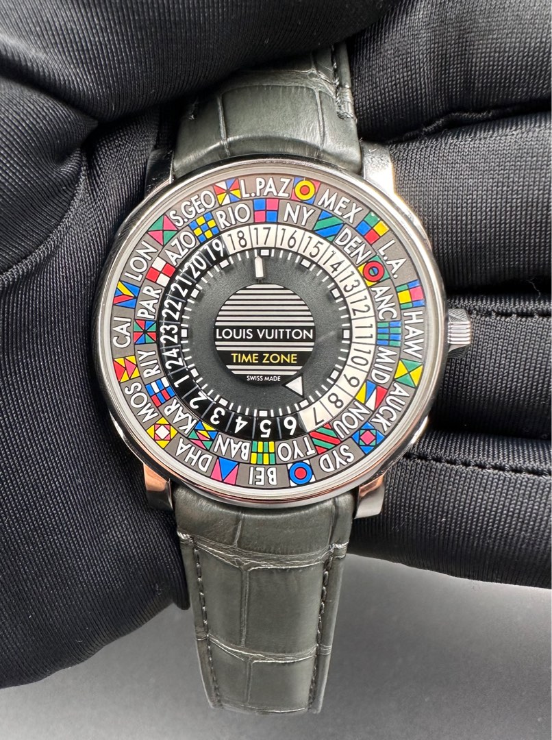 Louis Vuitton, Escale World Time, armbandsur, 39 mm. - Bukowskis