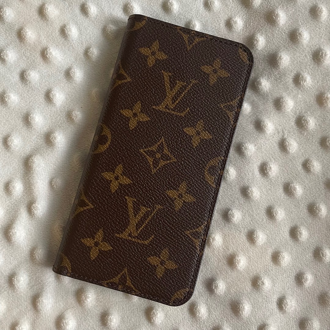 Louis Vuitton Monogram iPhone 7 Plus Folio Case - Brown Phone