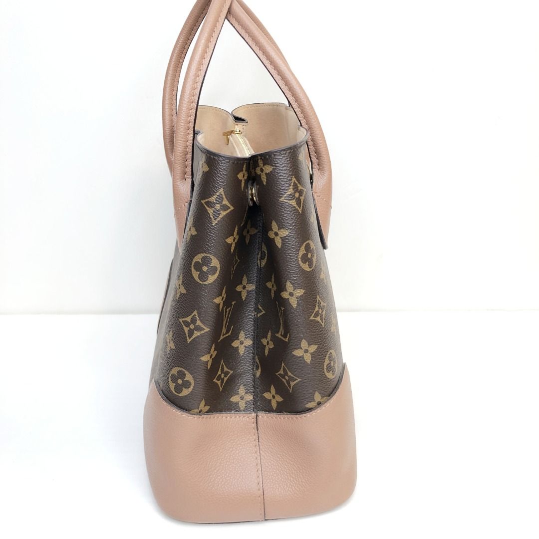 LOUIS VUITTON Bois de Rose Monogram Canvas Flandrin Bag