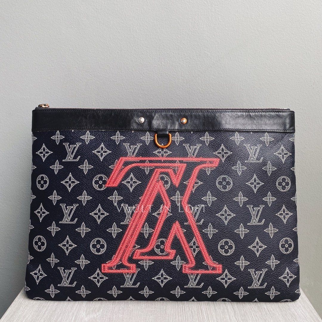 Louis Vuitton Monogram Ink Upside Down Apollo Pochette