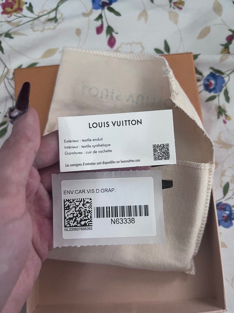 Louis Vuitton Wallet / Card holder Enveloppe Carte de visite
