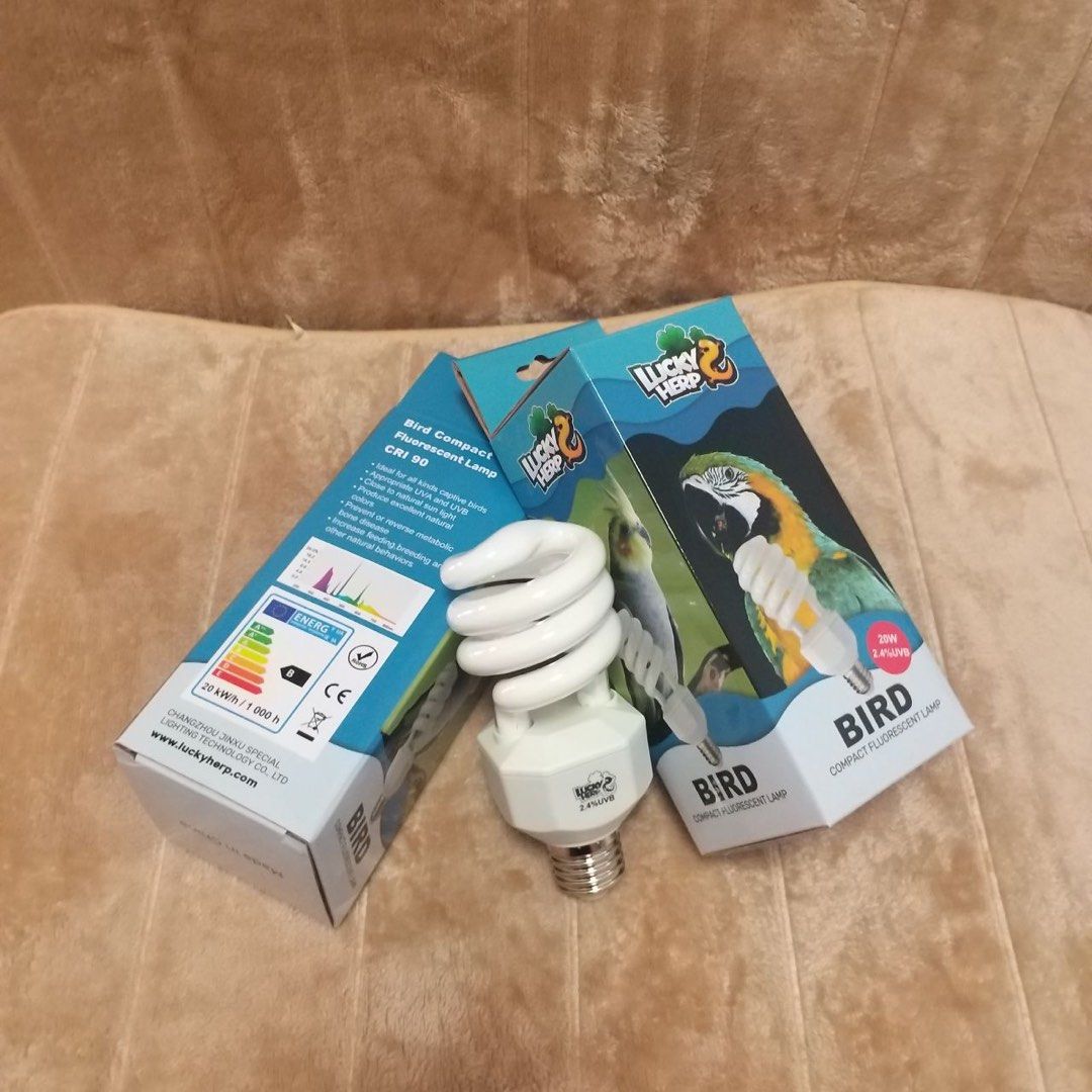 Lucky Herp UVA UVB Kwikdamp Reptielenlamp 80 Watt R80 E27 - Optimale Warmte & Licht