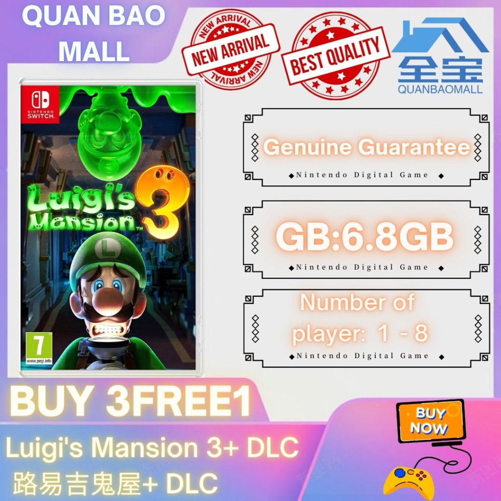 Luigi's mansion digital deals