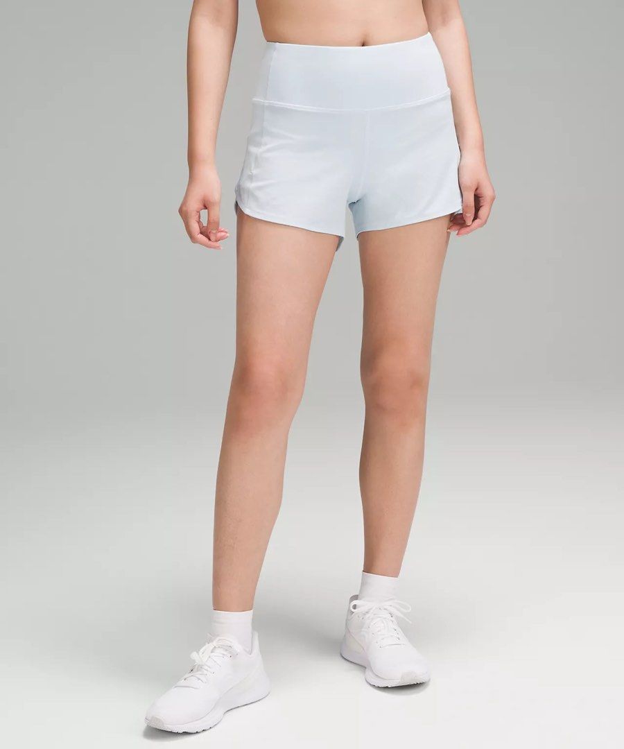 Lululemon speed up high rise lined shorts 4”, Women's Fashion, Activewear  on Carousell