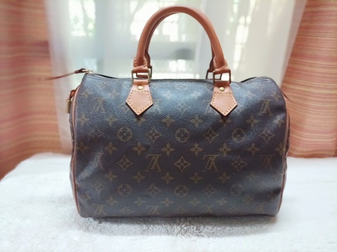 Louis Vuitton Speedy B30 Monogram, Luxury, Bags & Wallets on Carousell