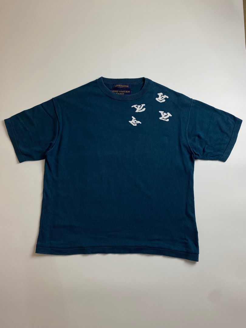 LOUIS VUITTON FLOATING LV T-SHIRT AUTHENTIC, Luxury, Apparel on Carousell