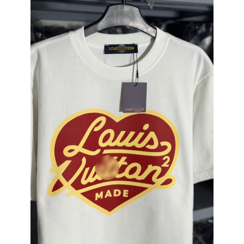 Louis Vuitton x Human Made T-shirt White, Men's Fashion, Tops & Sets,  Tshirts & Polo Shirts on Carousell