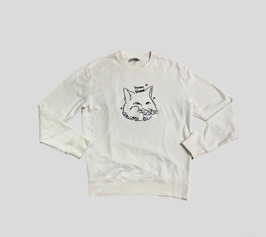Maison kitsune ancora tu sweatshirt sales