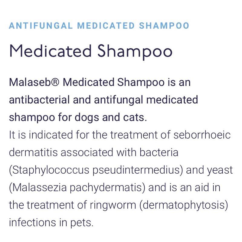 Malaseb shampoo ingredients shop