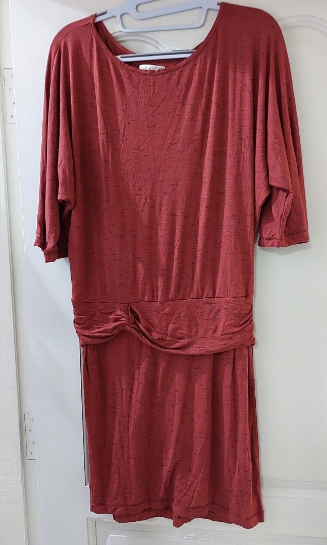 Max studio red new arrivals dress