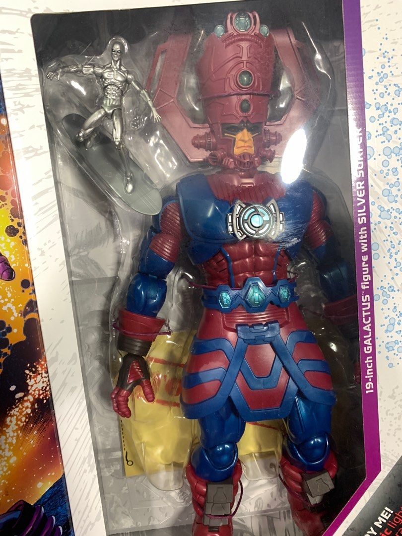 MARVEL UNIVERSE MASTERWORKS 19” GALACTUS & SILVER SURFER! (Category: Figurines & Statues) located in Cainta. Submitted by moviefan123 (Listing ID 1257909644, Image 3). Description: For sale MARVEL UNIVERSE MASTERWORKS 19” GALACTUS & SILVER SURFER! READ DESCRIPTION Hasbro Condition 9.5/10 Never out of the box.