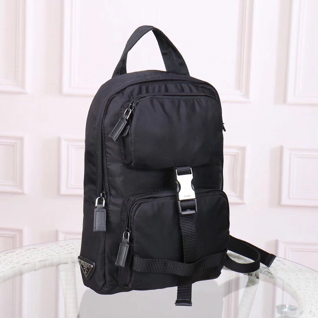 Prada single strap best sale backpack