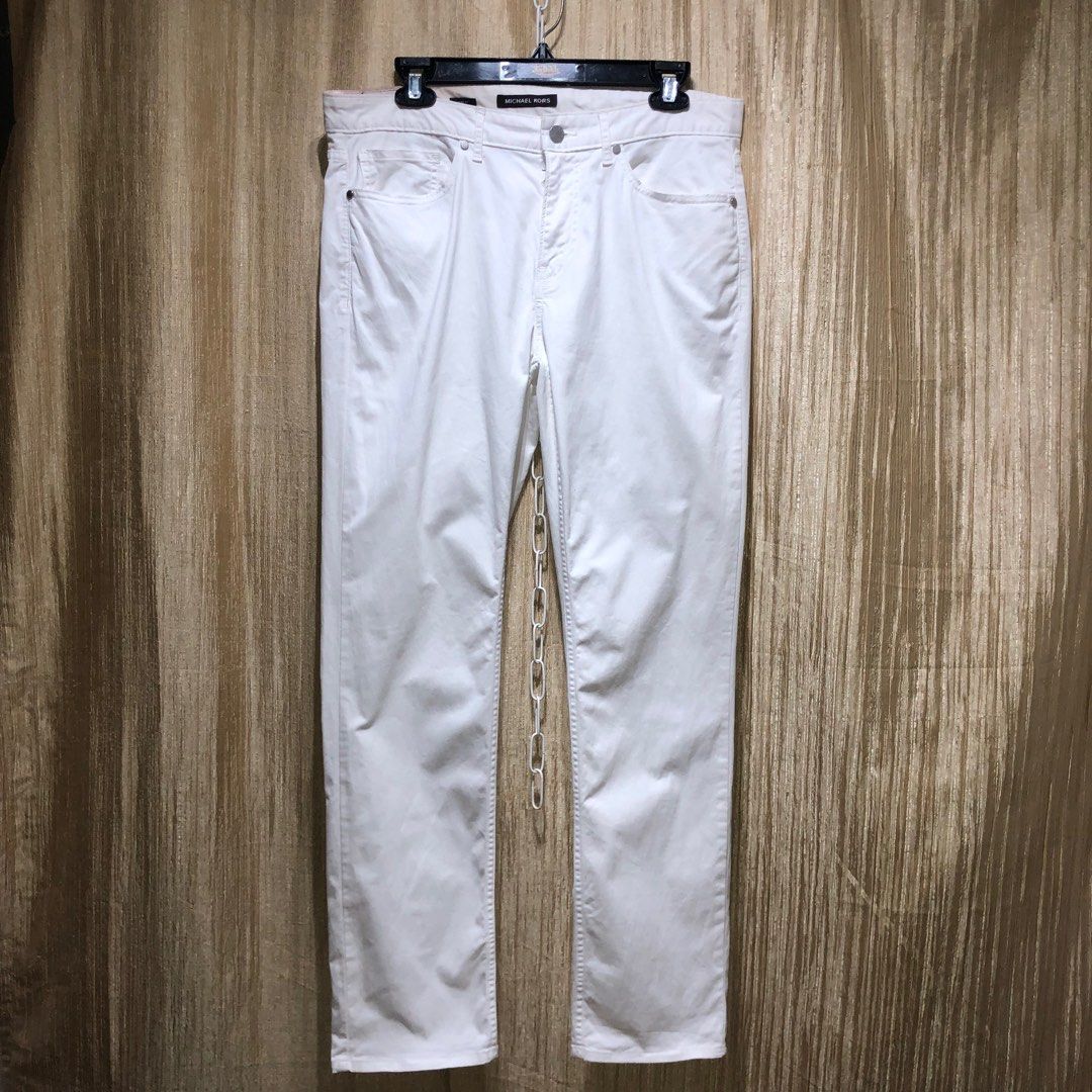 Michael kors cheap jeans mens white