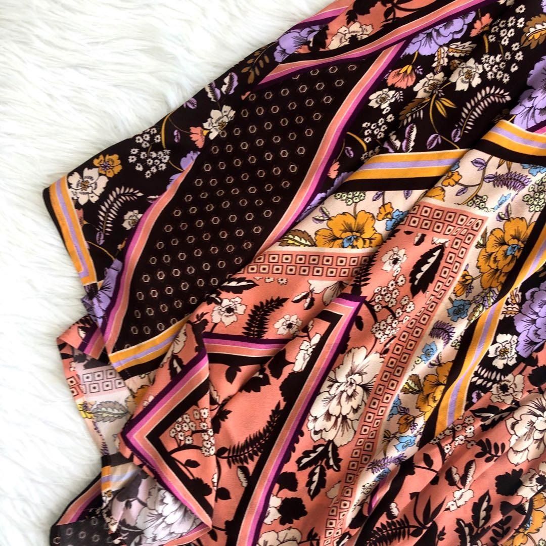 Miss selfridge clearance scarf print dress