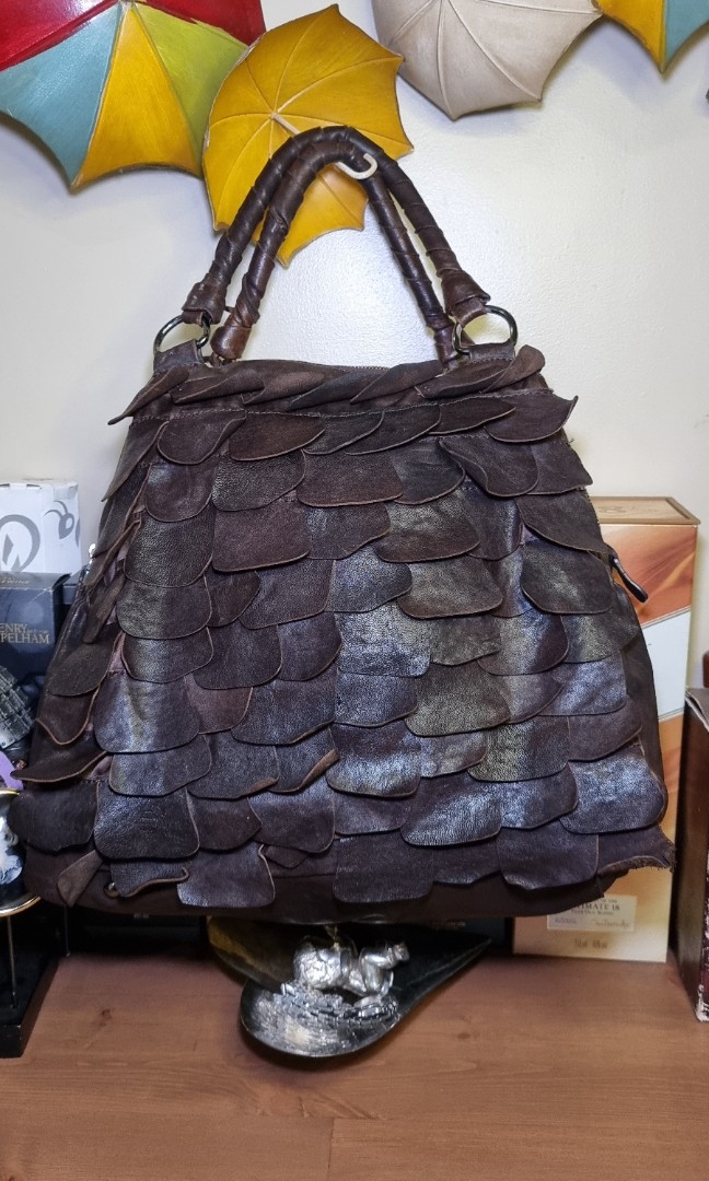 Miu Miu Black Leather Madras Bowling Bag Miu Miu | The Luxury Closet