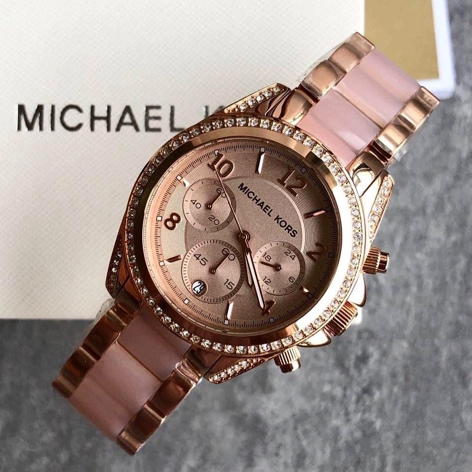 Mk blair rose gold watch online
