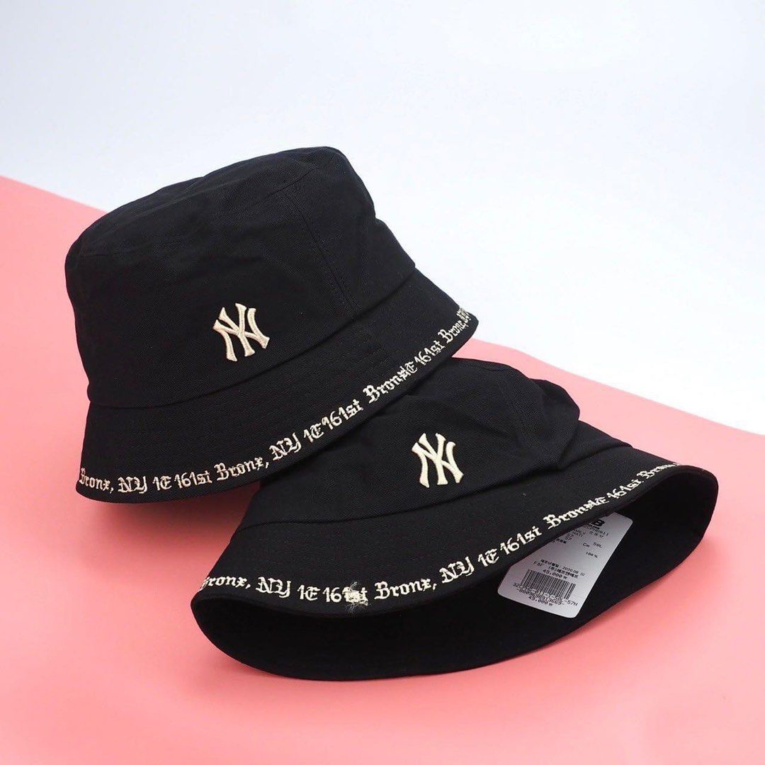 NY MLB BUCKET HAT, Men's Fashion, Watches & Accessories, Cap